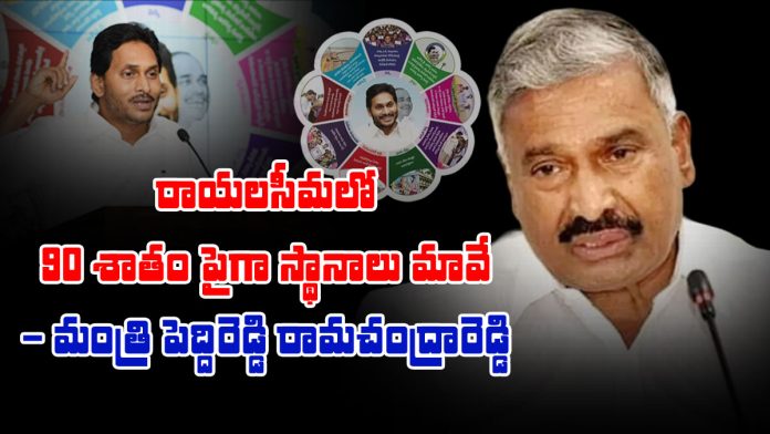 minister peddireddy sensational comments in election campaign